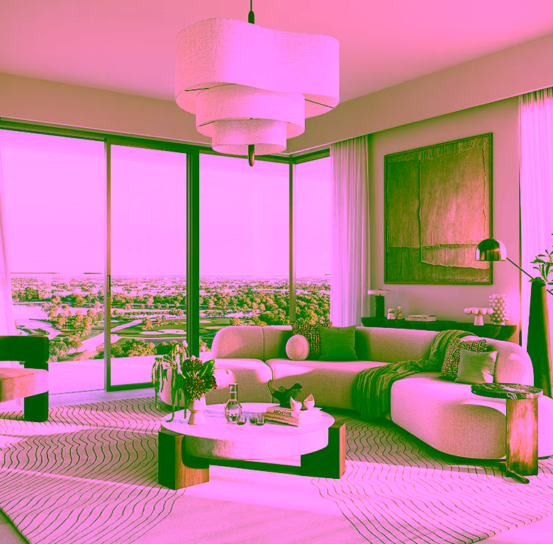 apartment with bedroom view silva dubai creek harbour