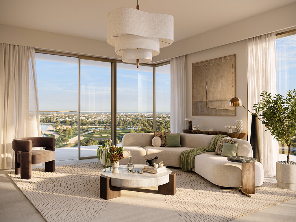 apartment with bedroom view silva dubai creek harbour