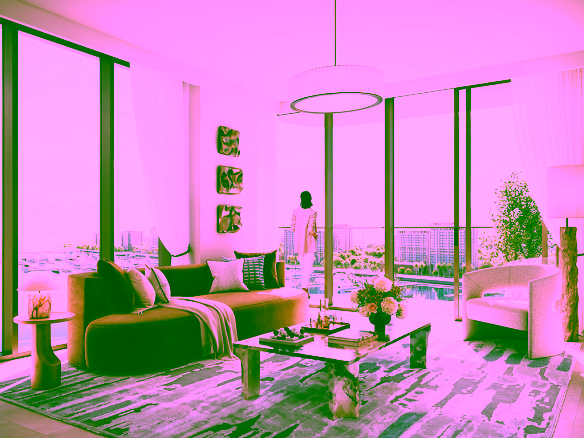 Baystar by Vida Apartment Living Room