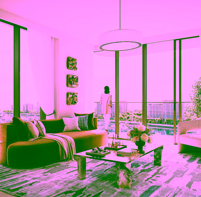 Baystar by Vida Apartment Living Room