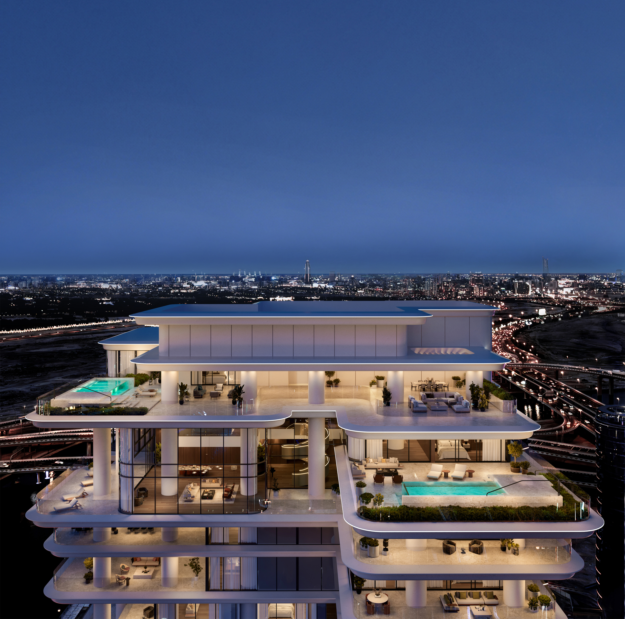 4 Bedroom Luxury Apartment in VELA Viento Marasi Bay