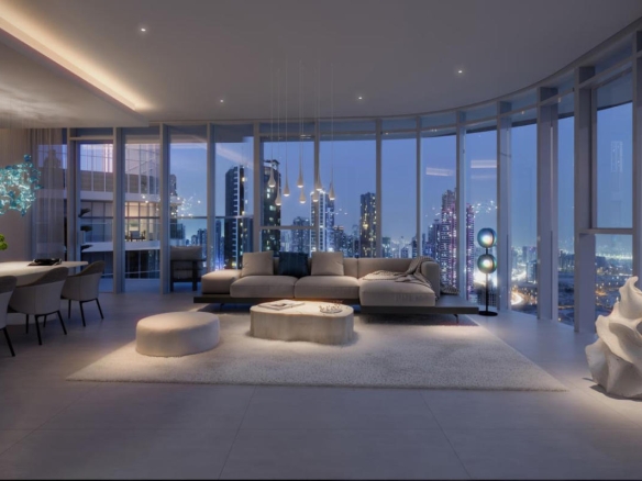 joud tower al mamzar outside view from bedroom