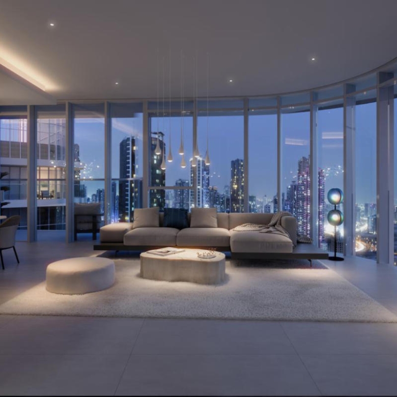 joud tower al mamzar outside view from bedroom