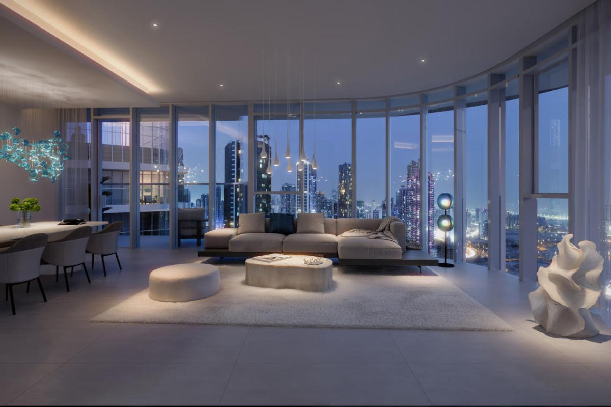 joud tower al mamzar outside view from bedroom