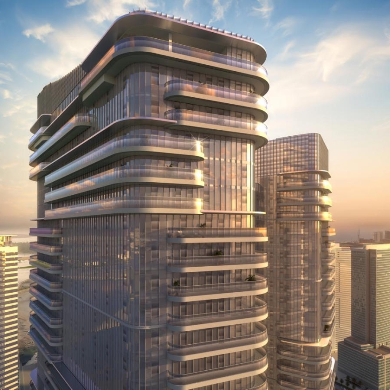 joud tower al mamzar building view
