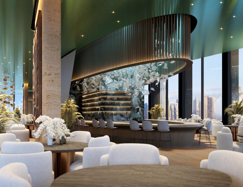 Tiger Sky Tower Living Area