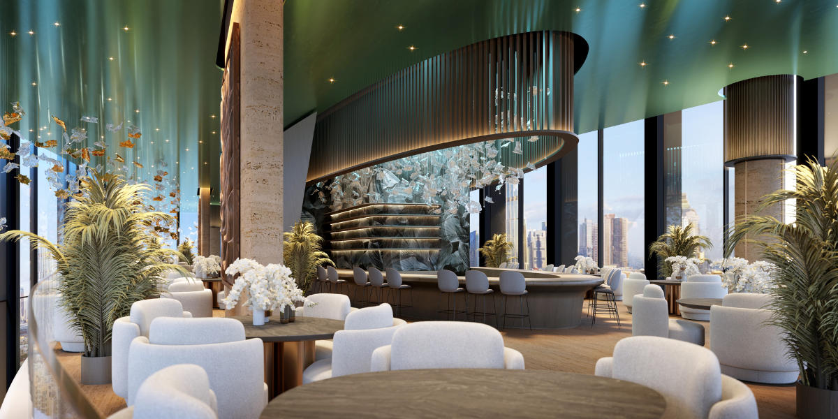 Tiger Sky Tower Living Area